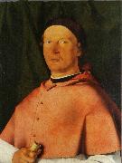 Lorenzo Lotto Portrait of Bishop Bernardo de Rossi oil painting artist
